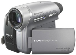 Technical Specifications of SONY DCR HC 96E MiniDV Handycam -