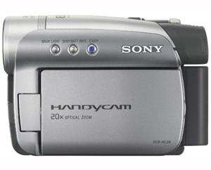 Sony DCR HC 28E MiniDV Handycam Review and Features