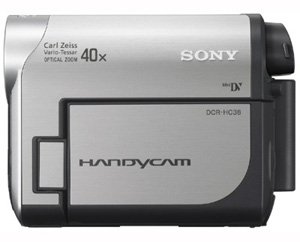 Sony DCR HC 38E MiniDV Handycam Review and Features